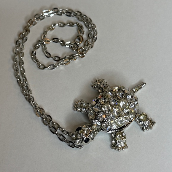 Turtle tortoise necklace - Picture 3 of 11